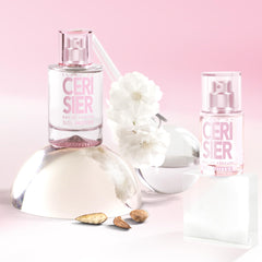 Spray action of Solinotes Cherry Blossom suggests a light, uplifting fragrance trail.