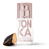 Solinotes Tonka perfume bottle showcases a refined, travel-friendly presentation.