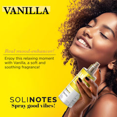 Solinotes Vanilla fragrance mist gift-ready box ideal for gifting