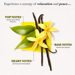 Solinotes Vanilla fragrance mist packaging box on display