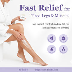 Solistrae Lavender Butter Formula cream jar with calming lavender for bedtime comfort.