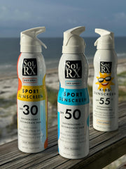 SolRX SPORT Kid's Spray is reef-friendly and oxybenzone-free