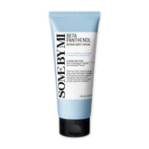 SOME BY MI Beta-Panthenol Repair Body Cream bottle showing long-lasting hydration for sensitive skin