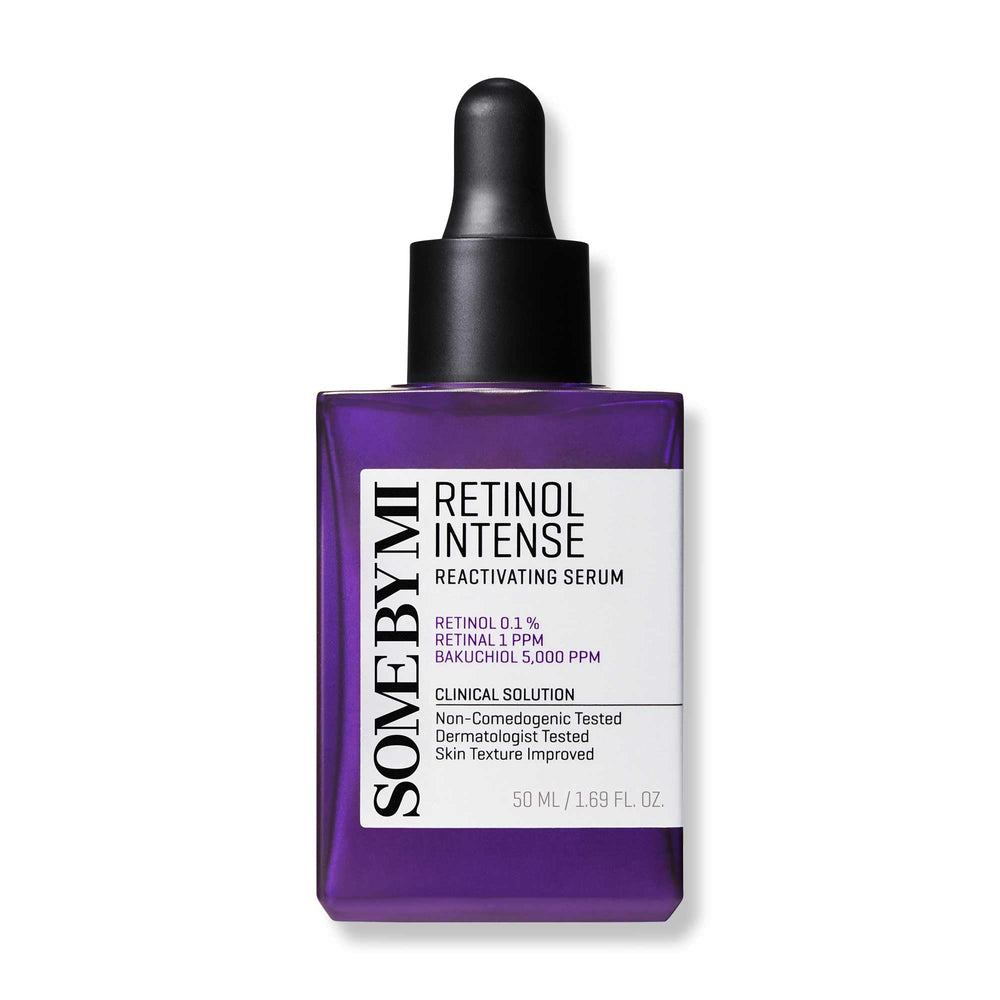 SOME BY MI Retinol Intense Reactivating Serum bottle close-up for smoother skin texture