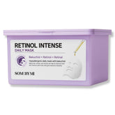 SOME BY MI Retinol Intense Daily Mask pack front view for smoother skin texture.