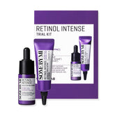 SOME BY MI Retinol Intense Trial Kit serum bottle close-up, supports skin texture refinement for beginners.