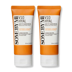 SOME BY MI V10 Hyal Air Fit Sunscreen bottle ready for daily UV protection.