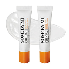 Some By Mi V10 Hyal Lip Sun Protector Clear front view with glossy hydration