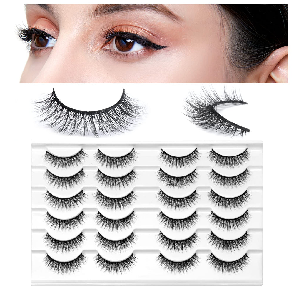 SONAFEEL False Lashes natural-look for subtle daytime definition.