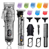 Soonsell hair clipper with LCD display for easy at-home styling