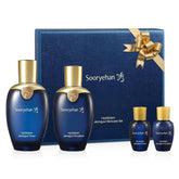 Sooryehan Hyobidam toner bottle closeup showing refreshing hydration after shaving