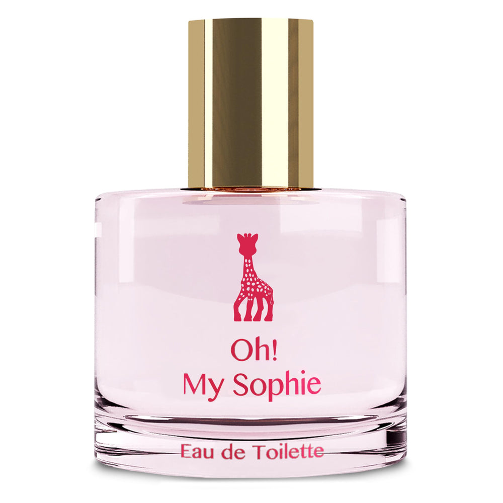 Sophie la girafe Oh! My Sophie bottle front for everyday wear.