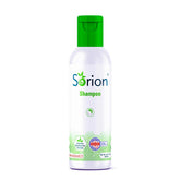 Sorion Shampoo for Collagen Boost bottle pour promotes gentle scalp nourishment.