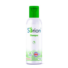 Sorion Shampoo for Collagen Boost bottle pour promotes gentle scalp nourishment.