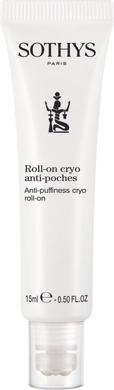SOTHYS Cryo Roll-On bottle closeup showing cooling, refreshing under-eye care.