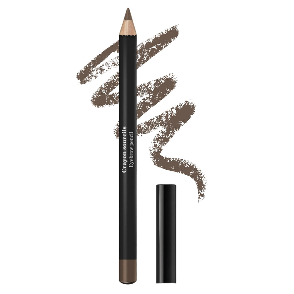 SOTHYS Eyebrow Pencil 20 Brun closeup shows precise tip for natural definition.