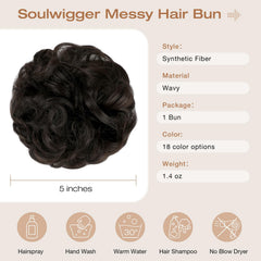 Soulwigger Donut Bun Style demonstrates compact shape for quick, polished updos.