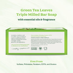 South Of France SoF bar soap with organic shea butter for soft skin.