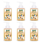 South Of France SoF hydrating foaming hand wash bottle with rich lather for refreshed hands.