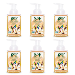 South Of France SoF hydrating foaming hand wash bottle with rich lather for refreshed hands.