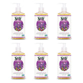 South Of France SoF Nourishing Hand Wash Lavender Fields bottle - calming scent and moisturizing action
