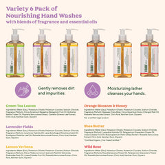 SoF Nourishing Hand Wash label highlights vegan and non-GMO credentials.