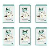 SoF Blooming Jasmine bar soap shows premium triple milled craftsmanship for a luxurious cleanse.
