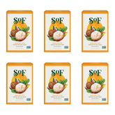 South Of France SoF triple milled soap with coconut oil delivers a rich lather.