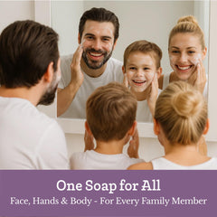 Southern Natural Goat Milk Soap for face and body, suitable for all ages