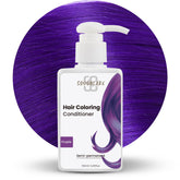 SOVONCARE purple semi-permanent conditioner bottle for at-home color deposits.