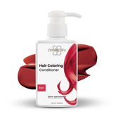 SOVONCARE red hair color depositing conditioner bottle for vibrant, fade-resistant red tones.