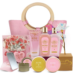 Spa Luxetique gift basket with tote for Mother's Day gifting