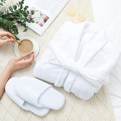 Spa Luxetique spa slippers with non-slip soles for indoor comfort