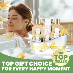 Spa Luxetique vanilla shower gel for refreshing cleanse and scent.