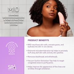 Spa Sciences MIO ergonomic handle provides comfortable control during use