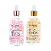 SpaLife 24K Gold Collagen serum bottle for radiant, firm-feeling skin.