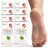SpaLife Moisturizing Foot Sockies pack shot highlighting intense hydration for dry feet.
