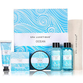 Spa Luxetique body lotion for nourished, smooth skin.