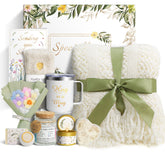 Sparkalyn Valentines Gift Box plush knit blanket for warm, cozy evenings.