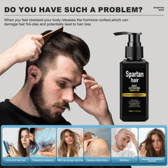 SPARTAN HAIR nutrient-rich formula delivering essential hair nutrients.