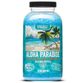 Spazazz Destinations Hawaii Aloha Paradise crystals for tropical tub aromatherapy.