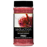 Spazazz Love Potion No.9 seduction bath crystals add a sensual spa aroma.