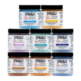 Spazazz RX Therapy Muscle crystal 4oz in a spa setting for muscle comfort