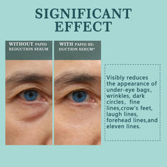 Spec Ask Instant Eye Lift Serum close-up shows creamy texture for smooth application