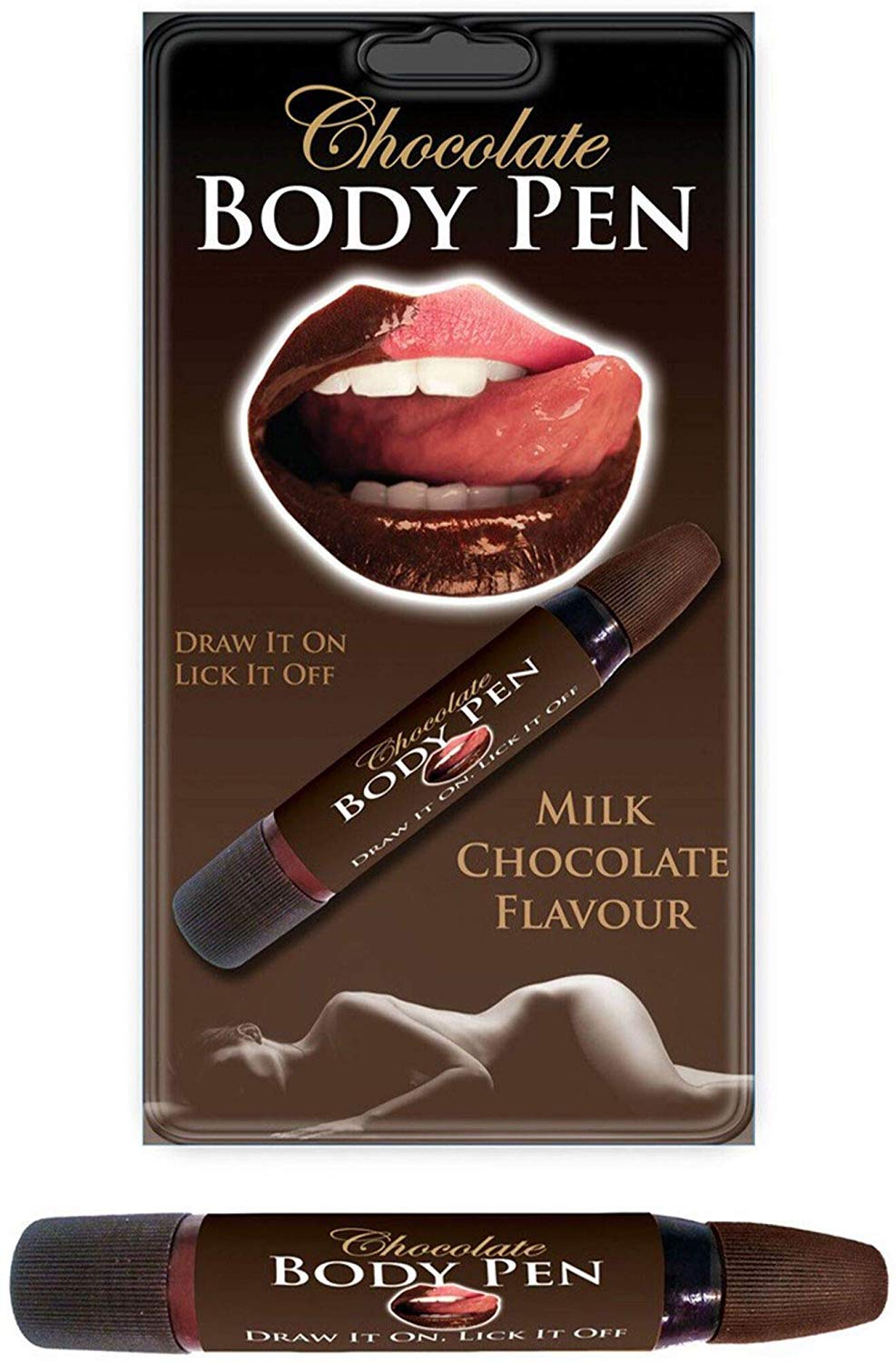Spencer & Fleetwood chocolate body paint for drawing and licking, ideal for playful date nights