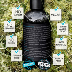 Sphagnum Botanicals peat mud close-up showing rich texture for skin nourishment