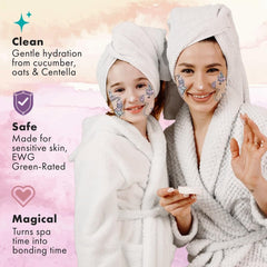 Sprk Naturals kid-friendly mask design featuring soothing ingredients for sensitive skin.