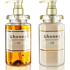Sprout Talk &honey Deep Moist Shampoo bottle showing rich hydration for dry hair
