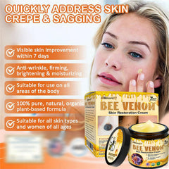 SpzV APKAPK Bee Venom Cream being massaged into skin for quick absorption