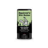 Squirrel's Nut Butter travel-size anti-chafe stick provides smooth, chafe-free skin on the go.